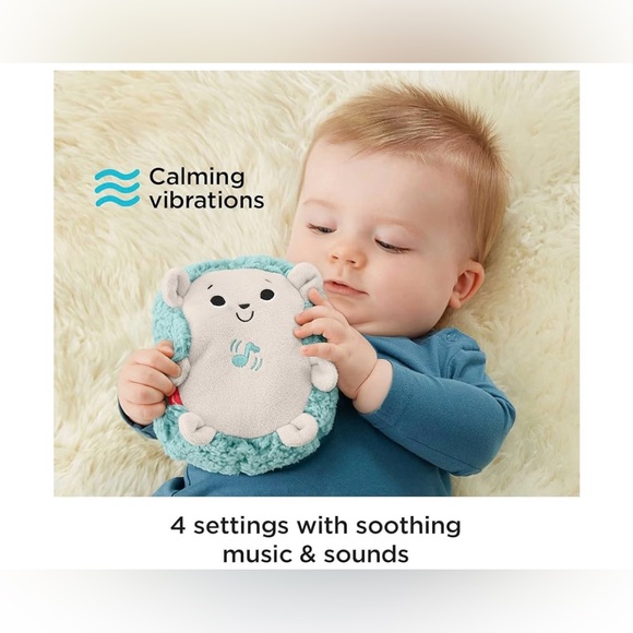 NWT Fisher-Price HedgeHog Soother | Calming Vibes | 0+ - Picture 3 of 10